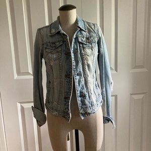 ABERCROMBIE AND FITCH JEAN JACKET